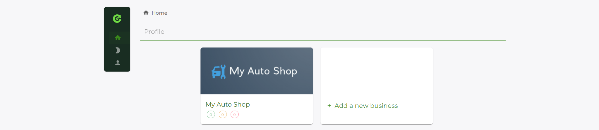 Business with logo Business with logo