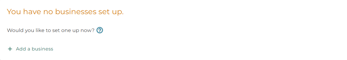 No businesses No businesses